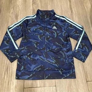 Adidas Boys Action‎ Camouflage Track Jacket Size 6